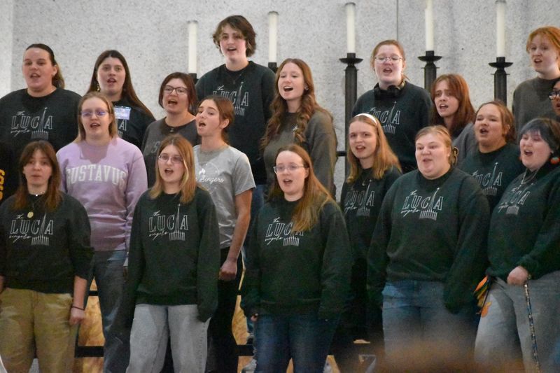 Bellas at Vox Lucia workshop at GAC