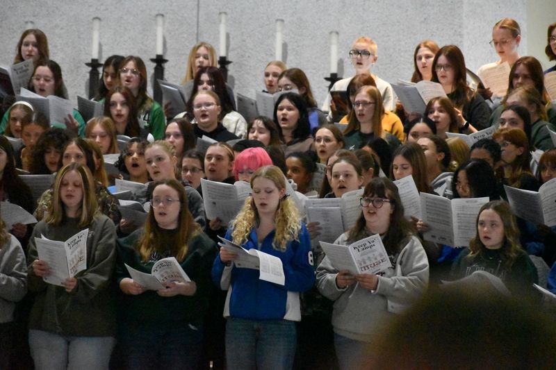 Bellas at Vox Lucia workshop at GAC