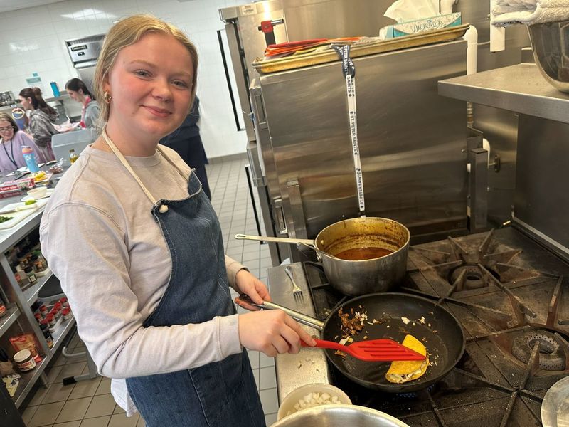 SPHS Advanced Culinary Arts taco competition