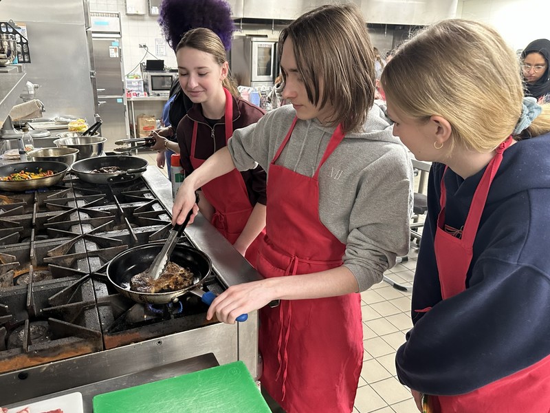 SPHS Advanced Culinary Arts taco competition