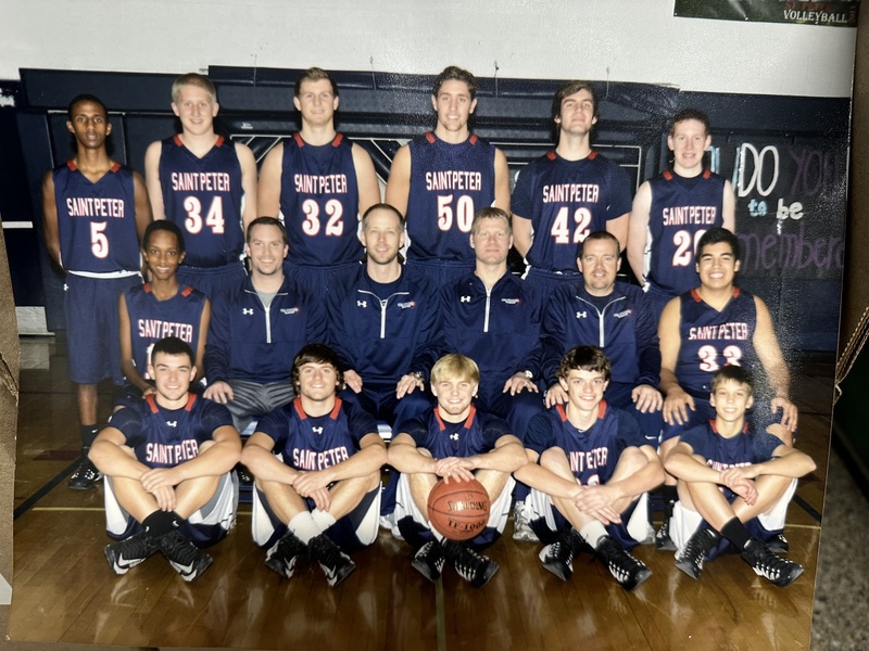 The 2013-14 Saints boys basketball team