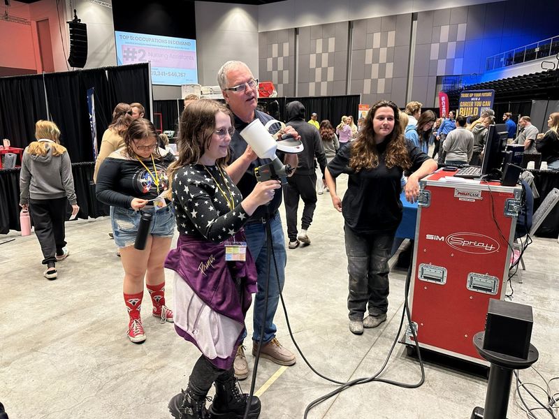 SPHS sophomores attending Career Expo