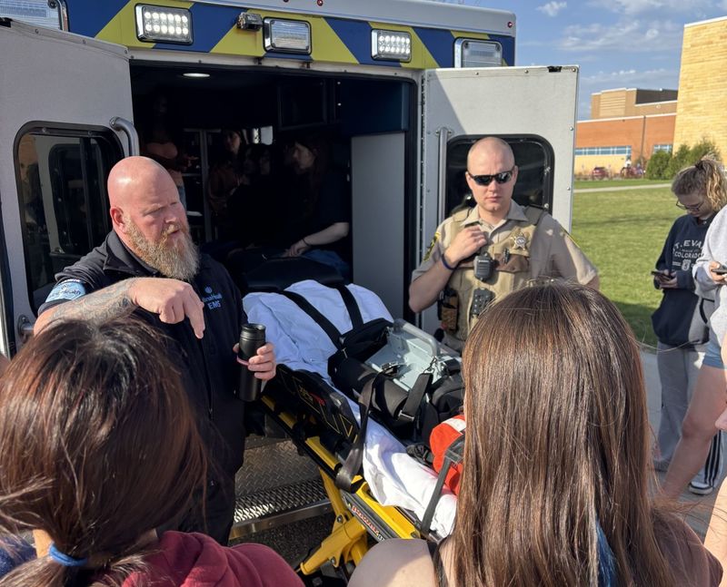 SPHS students meet with local emergency response personnel
