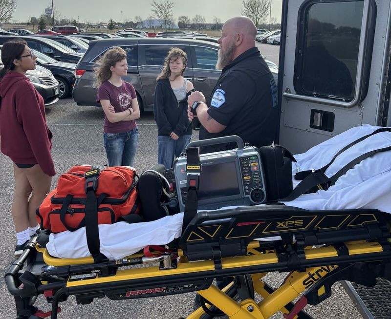 SPHS students meet with local emergency response personnel