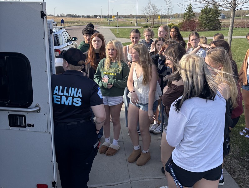 SPHS students meet with local emergency response personnel