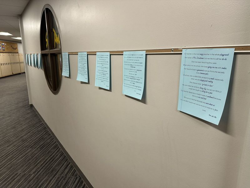 South Elementary's Mad Libs tributes to teachers