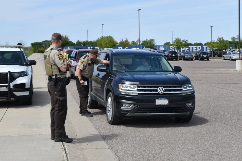 SPHS's Click It or Ticket seatbelt awareness event