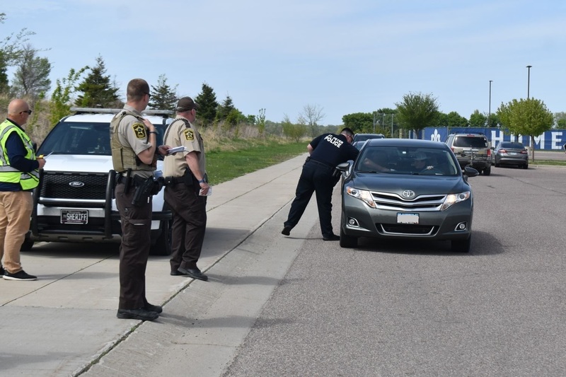 SPHS's Click It or Ticket seatbelt awareness event