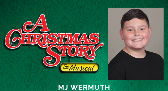St. Peter student MJ Wermuth in A Christmas Story