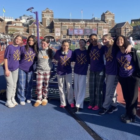 St. Peter Girls track at Penn Relays 2024