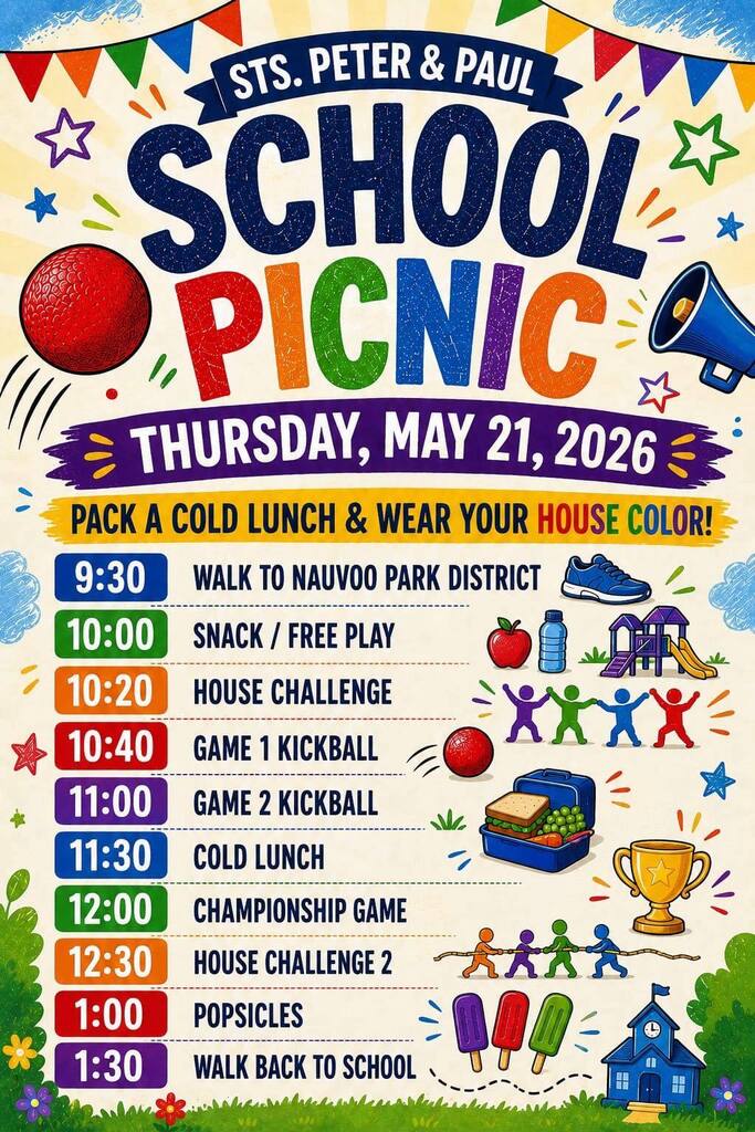School Picnic TOMORROW