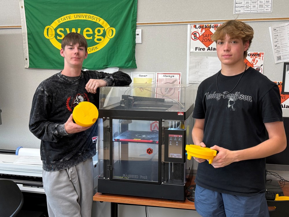Calum and Easton 3D Printing
