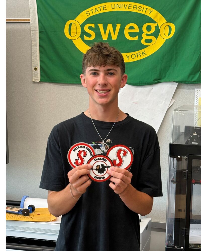 Andrew with 3D Printing