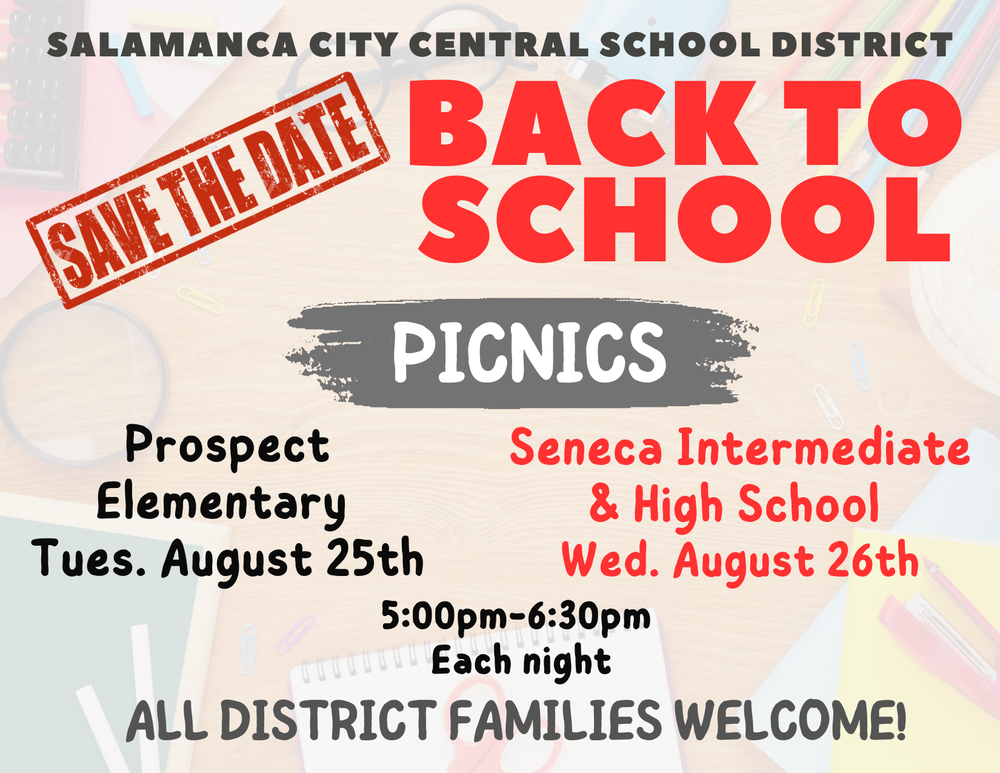 Back to School Picnic Welcome Back