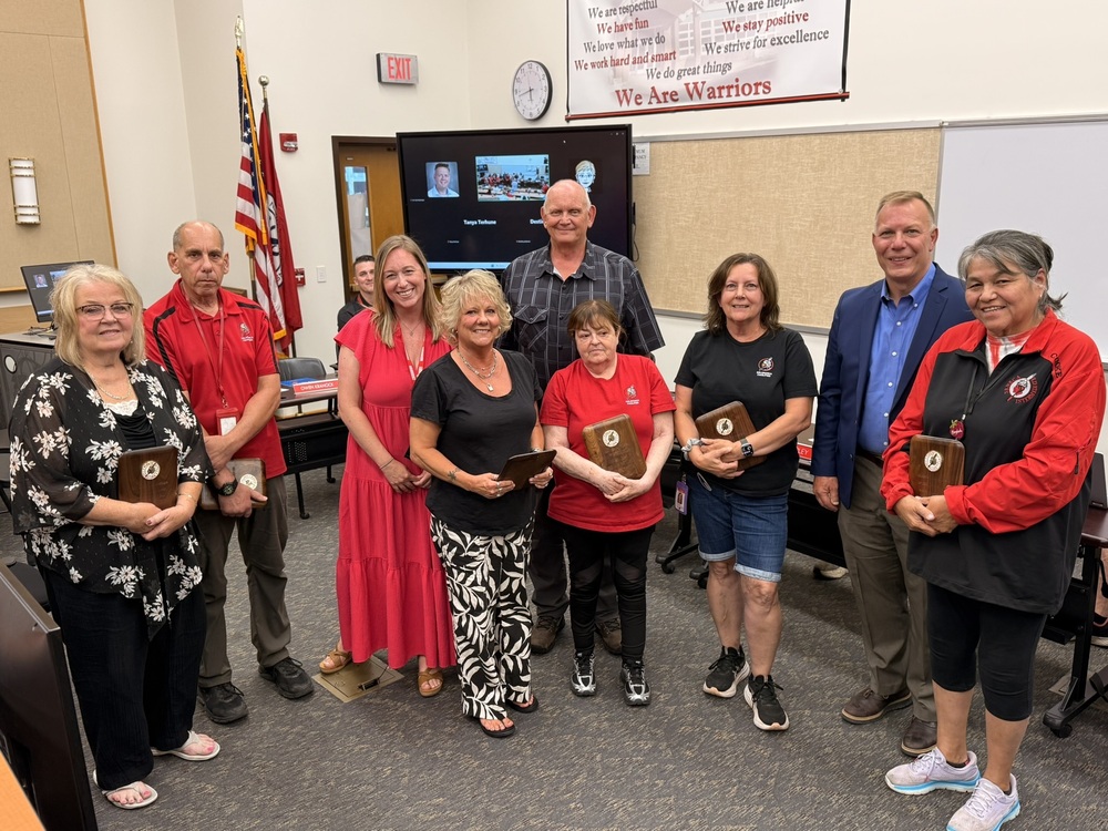 Retirees at Board Presentation