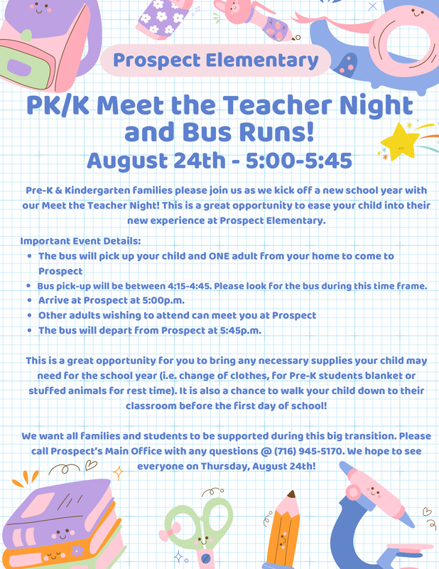 Meet the  teacher night flyer