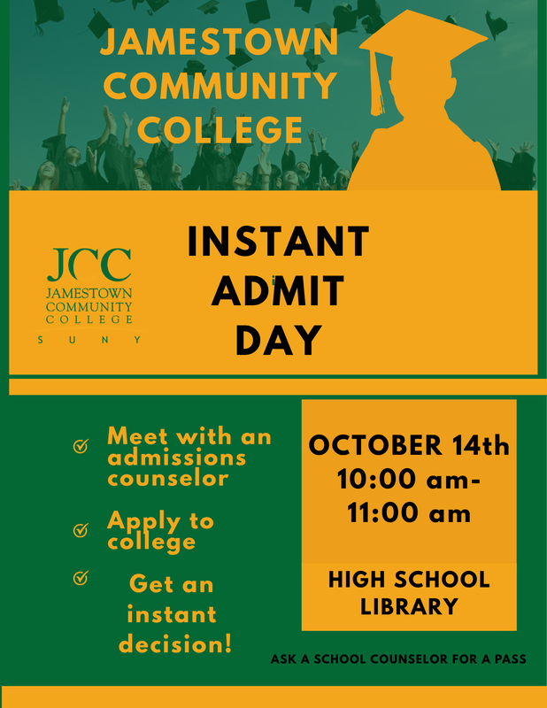 JCC Instant Admit Day Flyer 2026