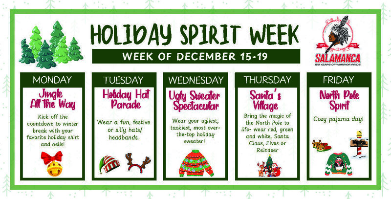Holiday Spirit Week