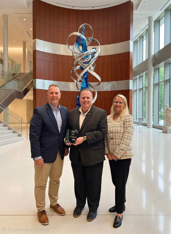 NSBA Award - GO Green with Beehler and Sandy Brundage