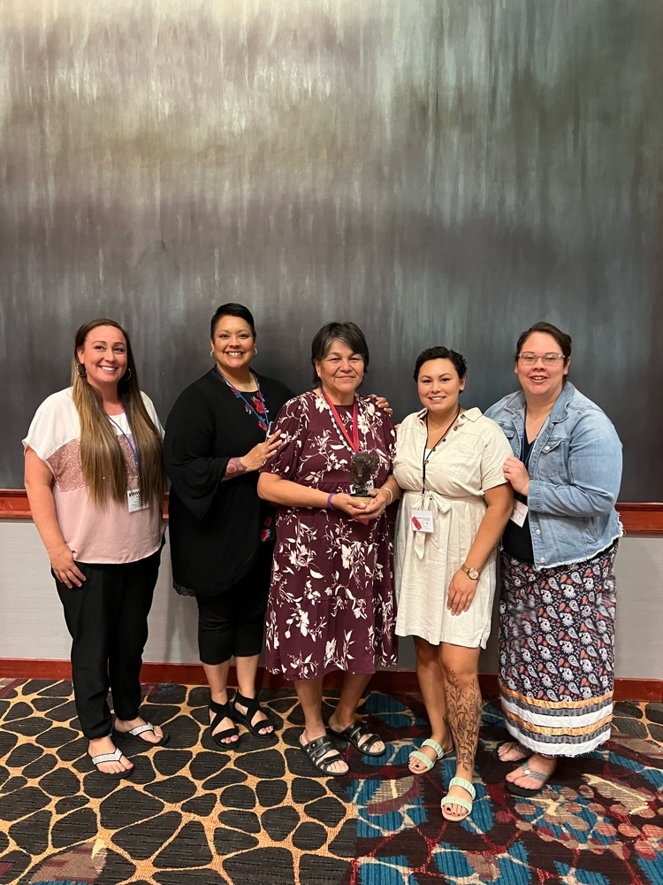 Andrea and Salamanca Native American teachers