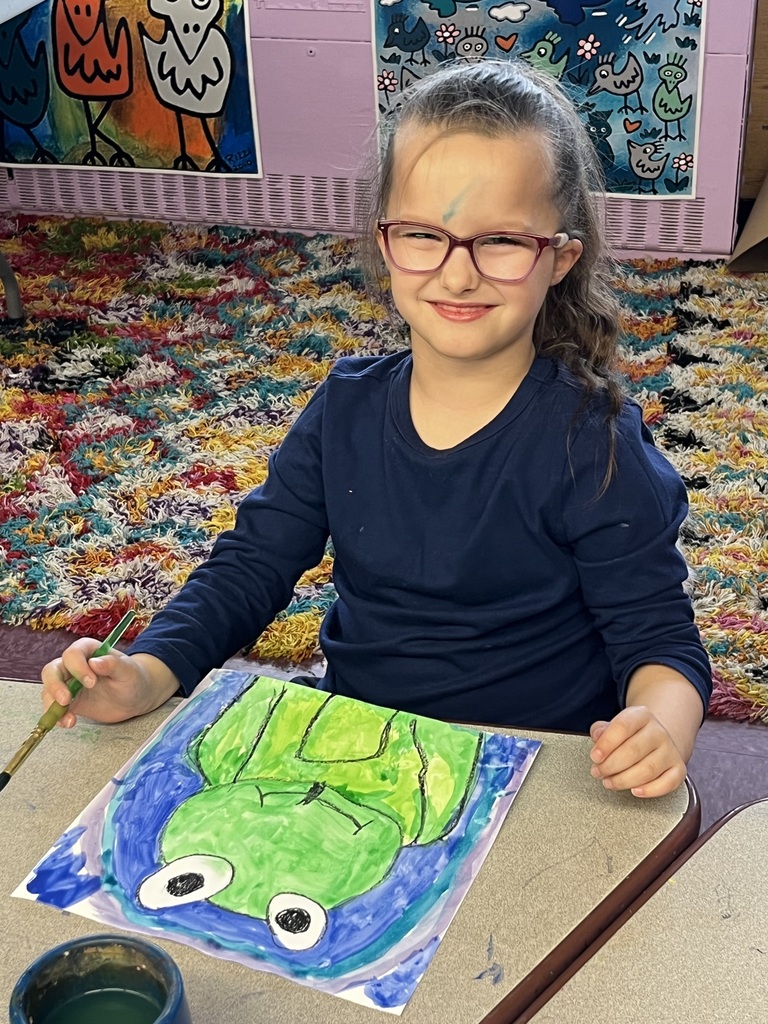 frog art