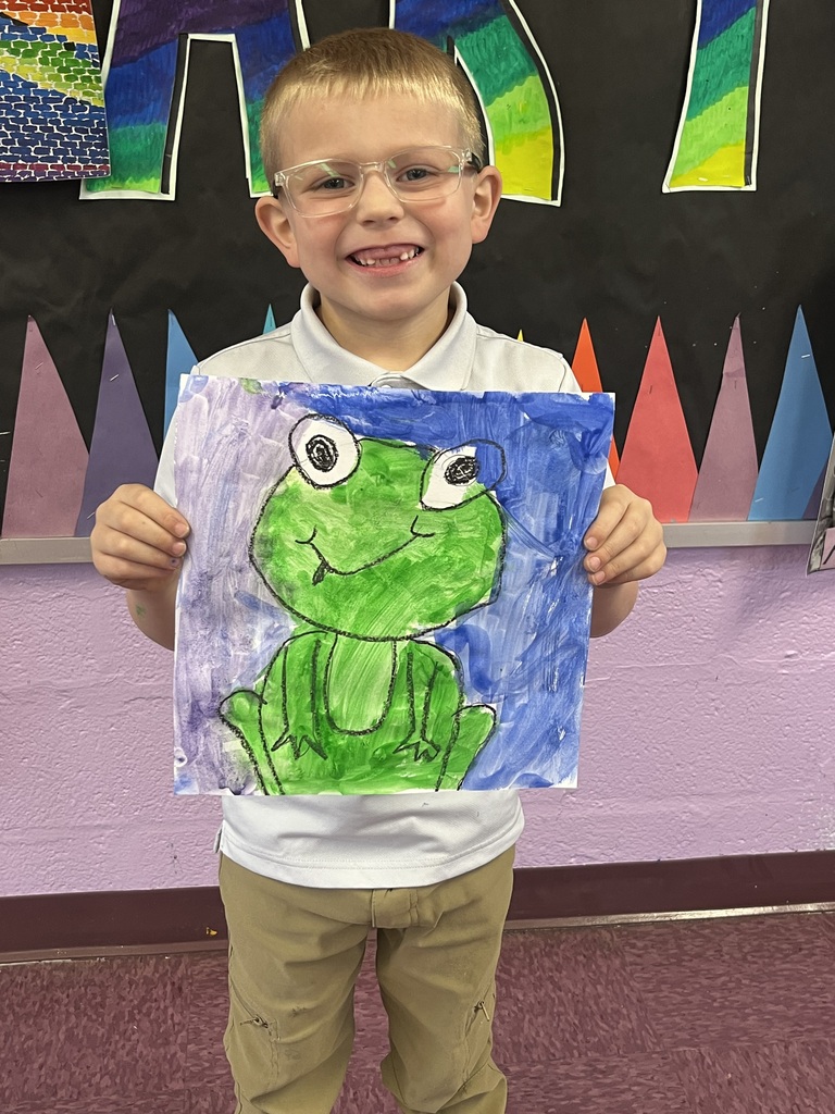 frog art