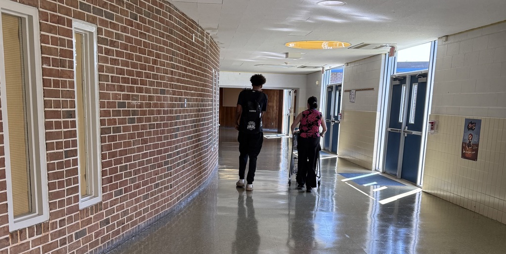 walking in the hallway
