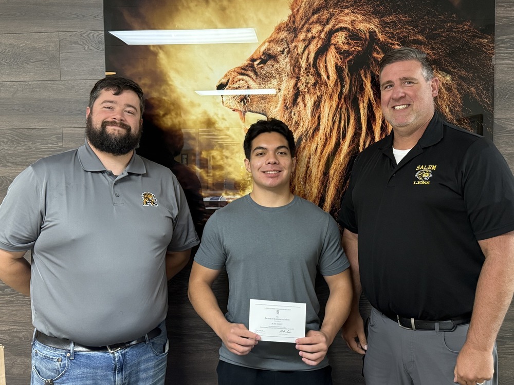 Blake Ramsey with SHS Admin