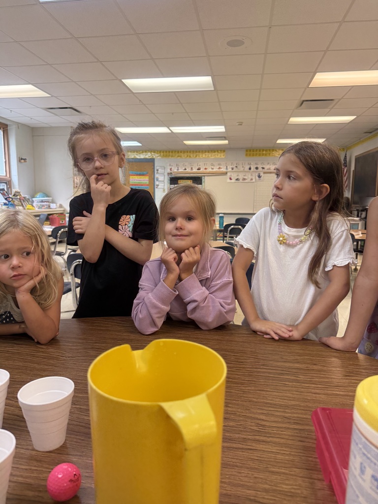 kindergarten students learning about science