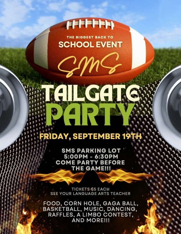 Tailgate party Sept. 19