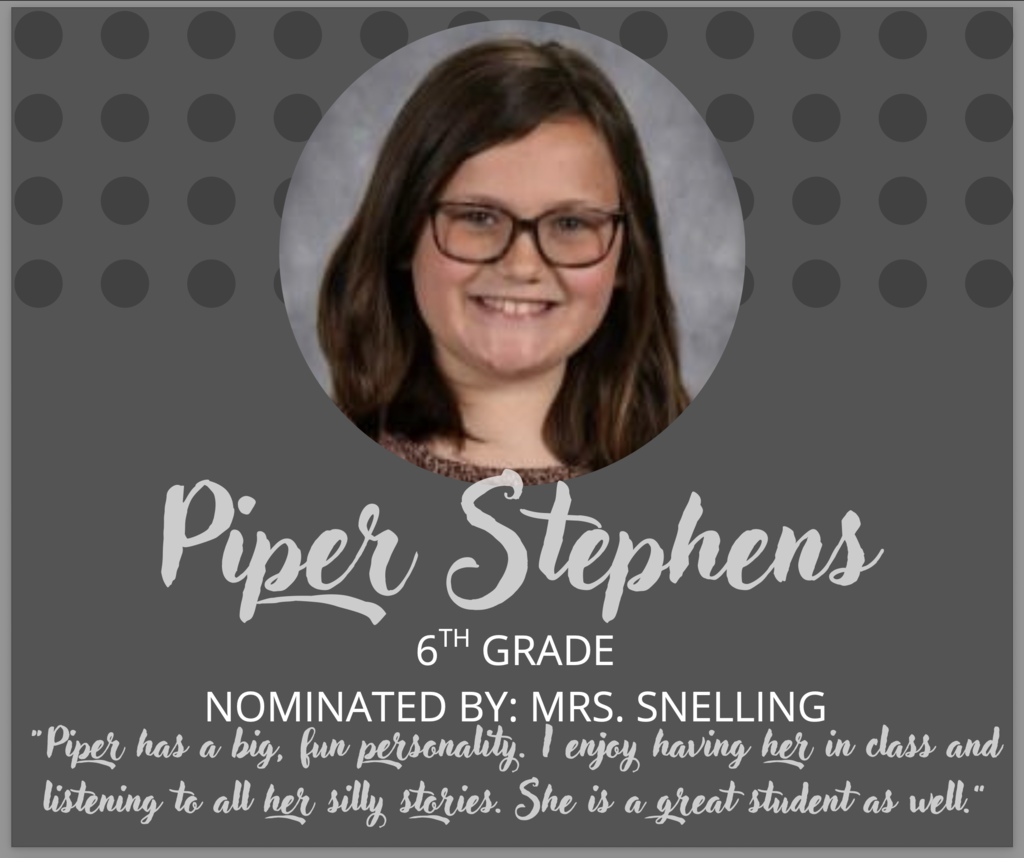 Student of the Month