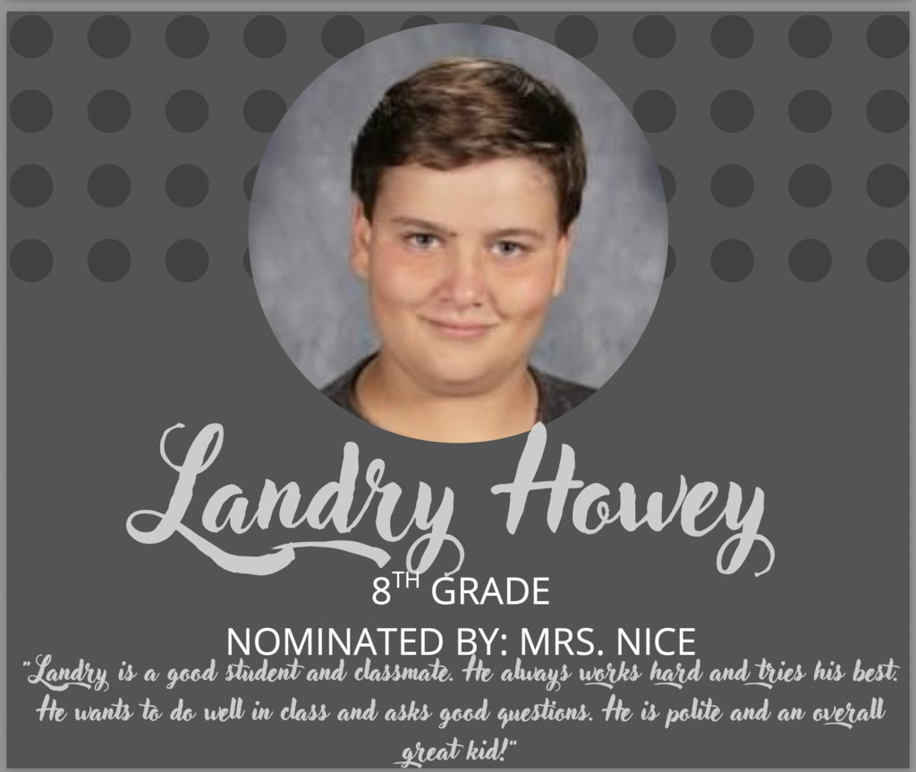 Student of the Month