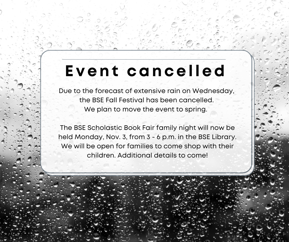 Event cancellation