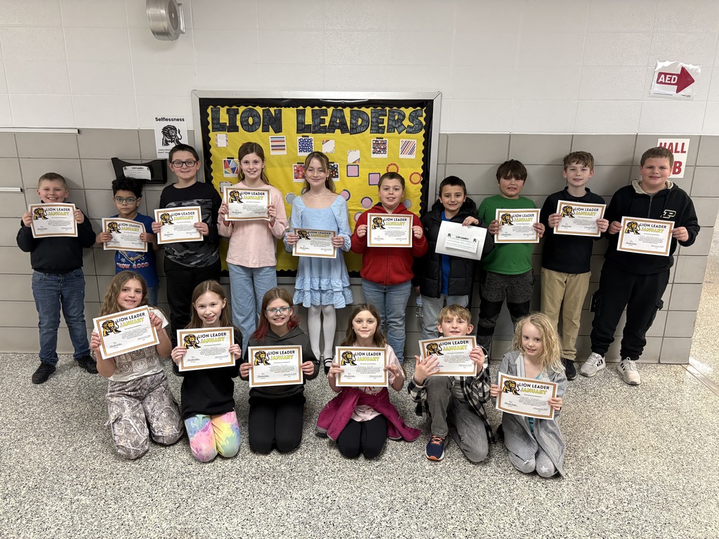 January Lion Leaders