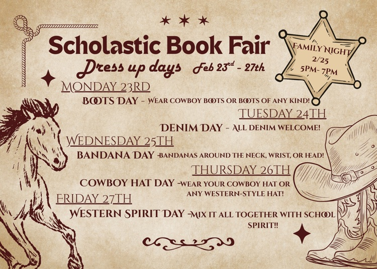 book fair dress up days