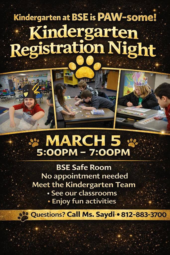 Kindergarten registration night
