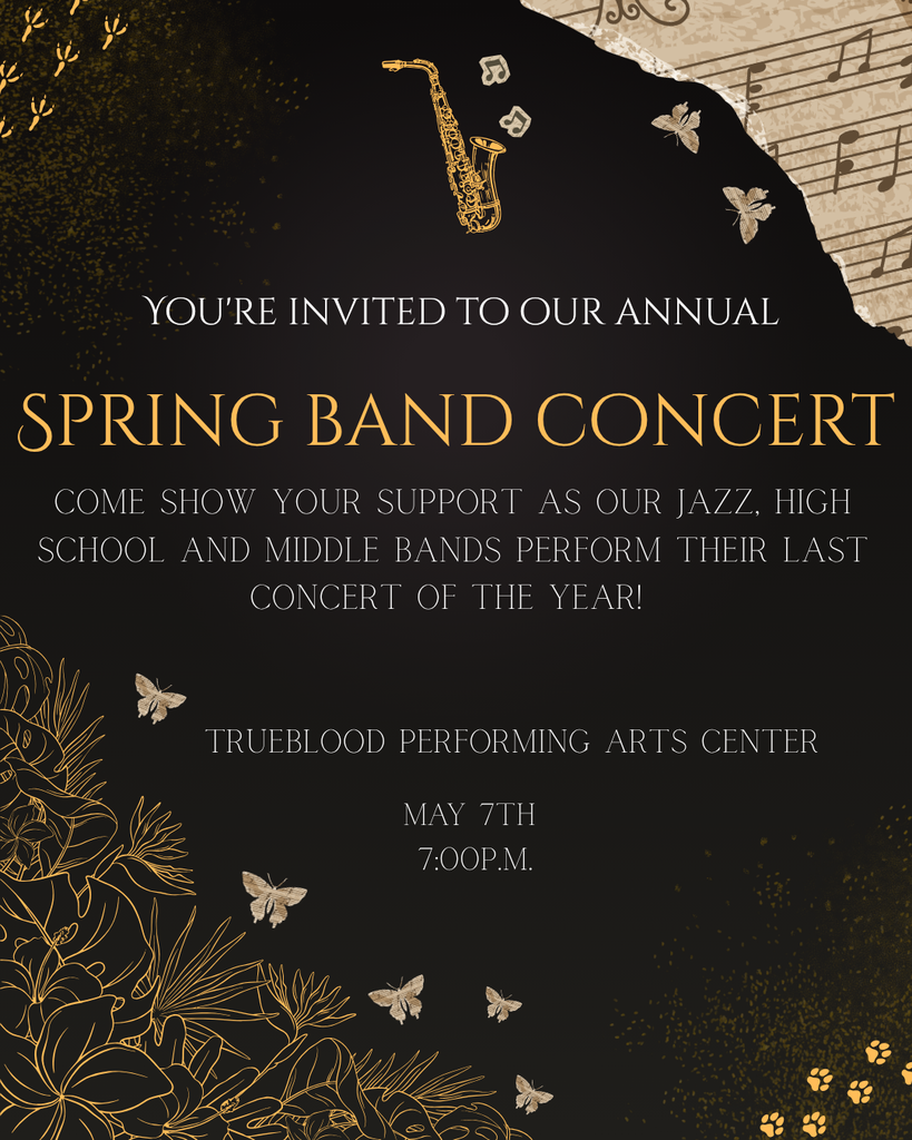 Band spring concert