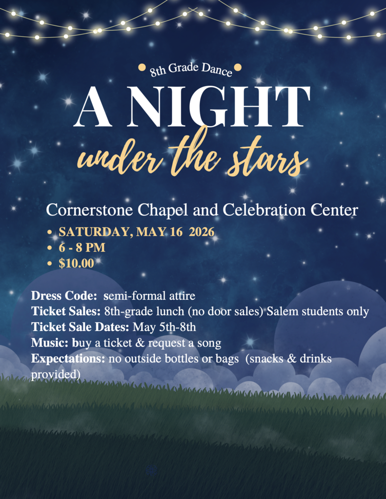 8th grade dance announement