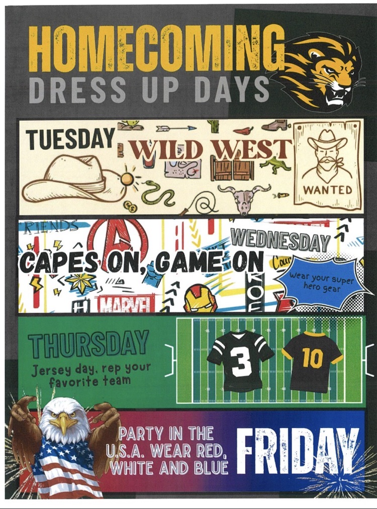 homecoming dress up days