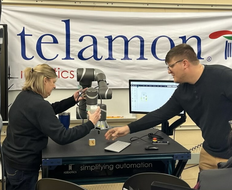 Jessica Morgan at a training