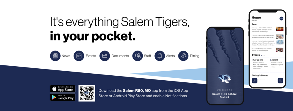 It's everything Salem Tigers, in your pocket.