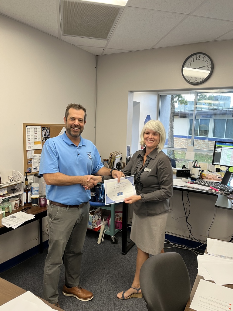Mrs. Moss and Mrs. Magothlin: Teacher and Staff Member of the Month