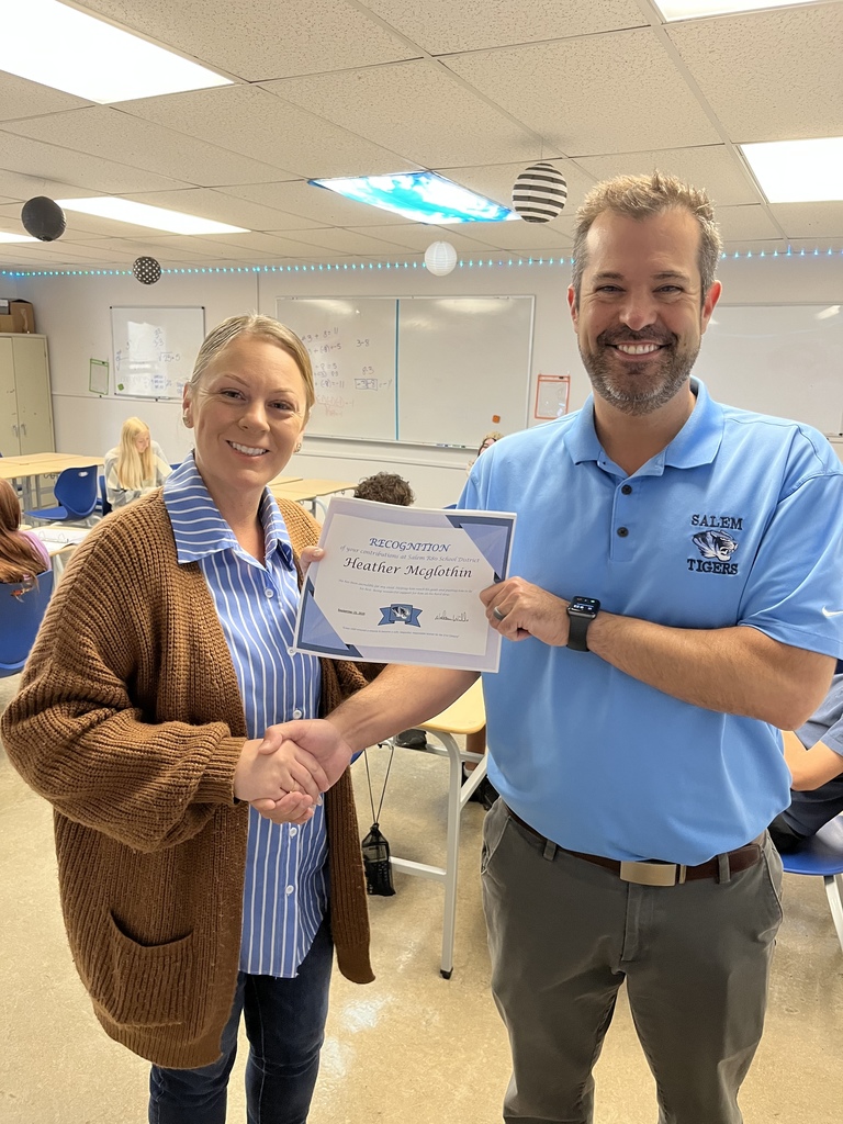 Mrs. Moss and Mrs. Magothlin: Teacher and Staff Member of the Month