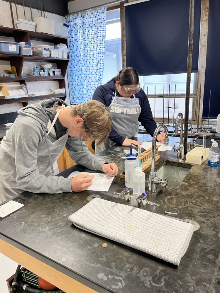students in science lab