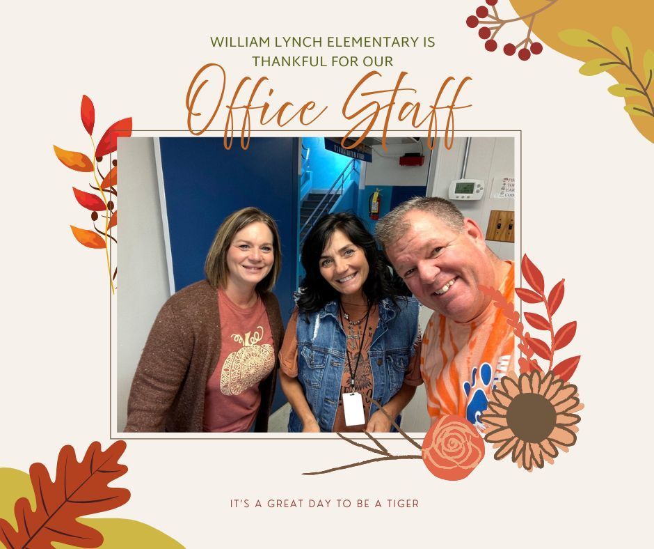 William Lynch Elementary's Office Staff