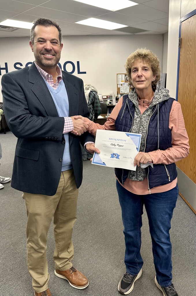 Mrs. Maglothin and Ms. Pepper February 2026 Teacher and Staff Member of the Month