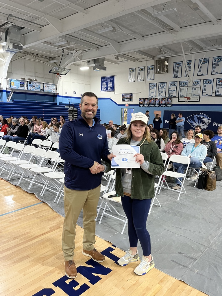 Mrs. Maglothin and Ms. Pepper February 2026 Teacher and Staff Member of the Month