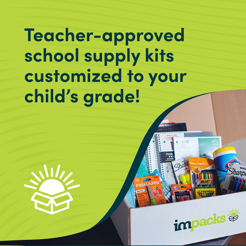 Teacher-approved school supply kits customized to your child's grade.