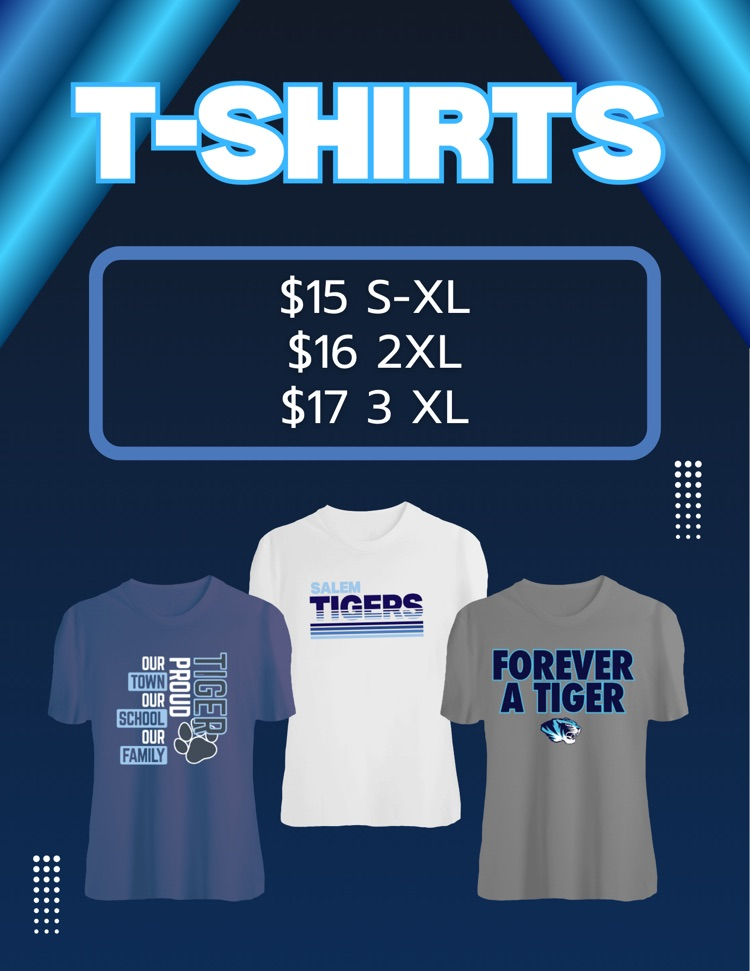 T-shirts for sale starting at $15