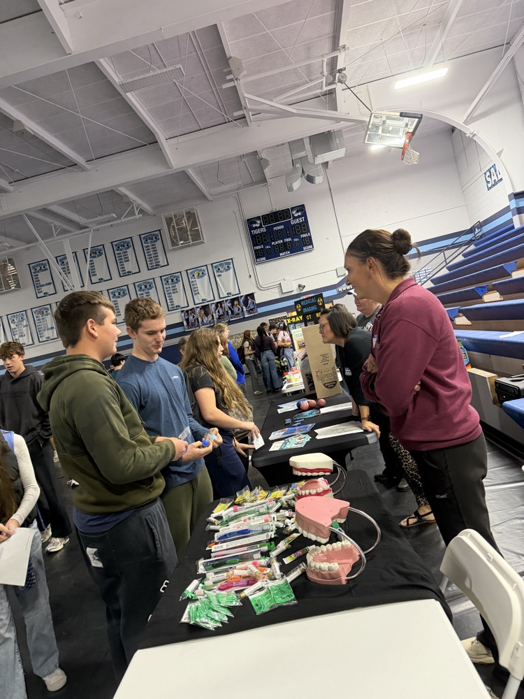 students at career day